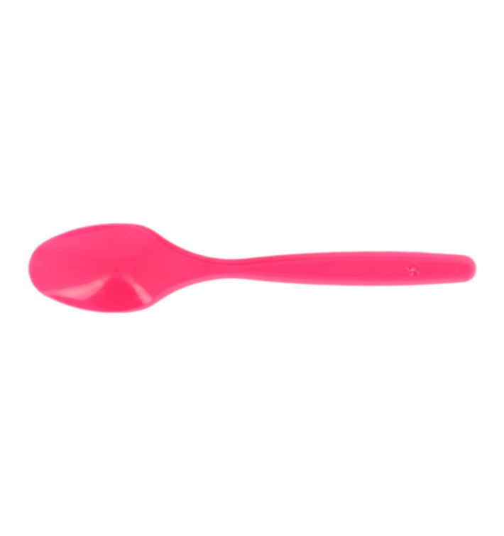 Kleiner Plastiklöffel PS Fuchsie 120mm (40 Stück) Kleiner Plastiklöffel PS Fuchsie 120mm (40 Stück)