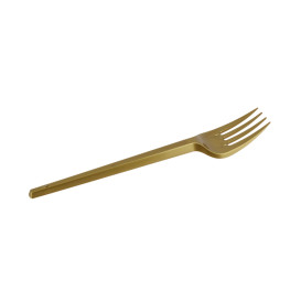 Plastikgabel PS Gold 165mm (20 Stück)