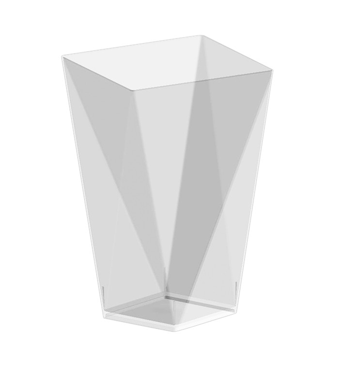 Plastikbecher "Diamond" Transparent 150 ml (12 Stück) Plastikbecher "Diamond" Transparent 150 ml (12 Stück)