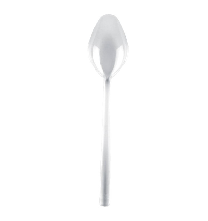 Mini-Plastiklöffel weiß 100 mm (1500 Stück) Mini-Plastiklöffel weiß 100 mm (1500 Stück)