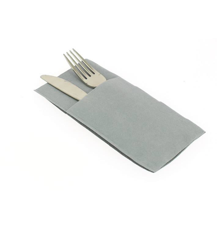 Serviettentaschen Weiß 40x40cm 2-lagig (960 Stück) Serviettentaschen Weiß 40x40cm 2-lagig (960 Stück)