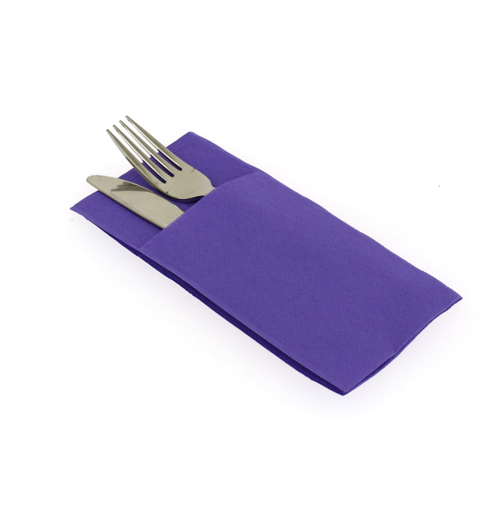 Serviettentaschen Weiß 40x40cm 2-lagig (960 Stück) Serviettentaschen Weiß 40x40cm 2-lagig (960 Stück)