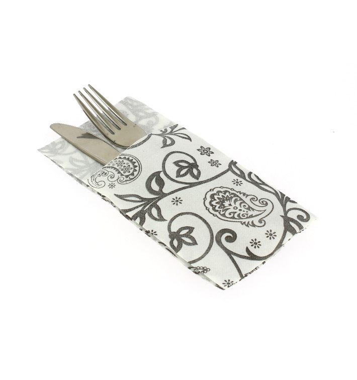 Serviettentaschen Weiß 40x40cm 2-lagig (960 Stück) Serviettentaschen Weiß 40x40cm 2-lagig (960 Stück)