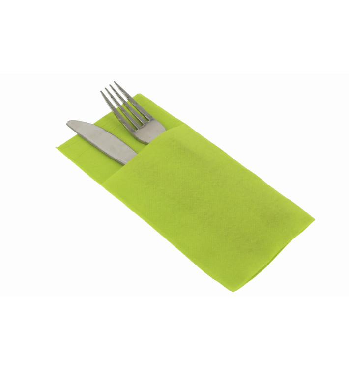 Serviettentaschen Weiß 40x40cm 2-lagig (960 Stück) Serviettentaschen Weiß 40x40cm 2-lagig (960 Stück)
