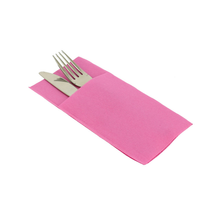 Serviettentaschen Weiß 40x40cm 2-lagig (960 Stück) Serviettentaschen Weiß 40x40cm 2-lagig (960 Stück)