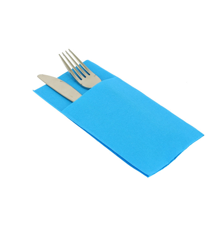 Serviettentaschen Weiß 40x40cm 2-lagig (960 Stück) Serviettentaschen Weiß 40x40cm 2-lagig (960 Stück)