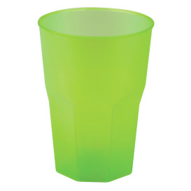 Becher aus Hartplastik Grasgrün PP 350ml (20 Stück)