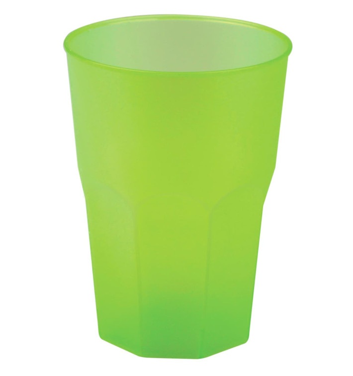 Becher aus Hartplastik Grasgrün PP 350ml (200 Stück) Becher aus Hartplastik Grasgrün PP 350ml (200 Stück)