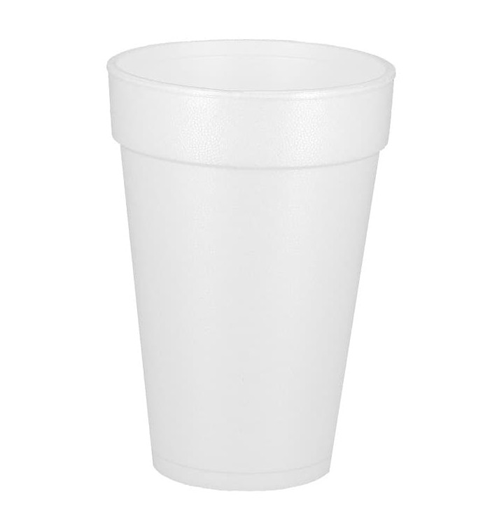 Styroporbecher 12 Oz/360ml Ø8,9cm (1000 Stück) Styroporbecher 12 Oz/360ml Ø8,9cm (1000 Stück)