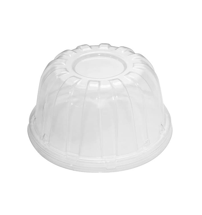 Plastikdeckel Hoch PS Transp. Ø11,7cm (500 Stück) Plastikdeckel Hoch PS Transp. Ø11,7cm (500 Stück)