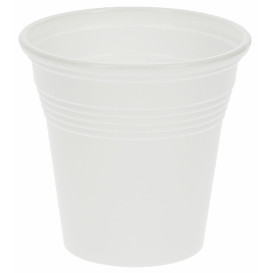 Plastikbecher weiß PS 80ml (4800 Stück)