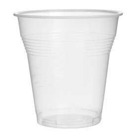 Plastikbecher Transp.  "Vending" PS 160ml (100 Stück)