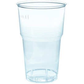 Plastikbecher Transparent PS 490ml Ø9,0cm (1.000 Stück)