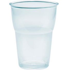 Plastikbecher "Diamant" PS cristal 575ml Ø9,4cm (25 Uds)