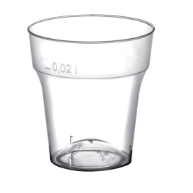 Plastikbecher für Schnaps Moon Transp. 20ml (1000 Stück)