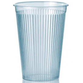 Becher aus Hartplastik "Ribbed"  PS 200ml (1.000 Stück)