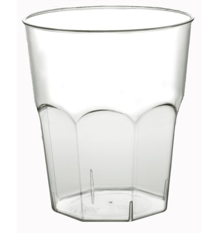Plastikbecher für Cocktail Transp. PS Ø73mm 200ml (500 Stück) Plastikbecher für Cocktail Transp. PS Ø73mm 200ml (500 Stück)