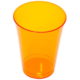 Plastikglas, gespritzt, orange 230ml (10 Stück)