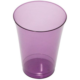 Plastikglas, gespritzt, aubergine 230ml (10 Stück)