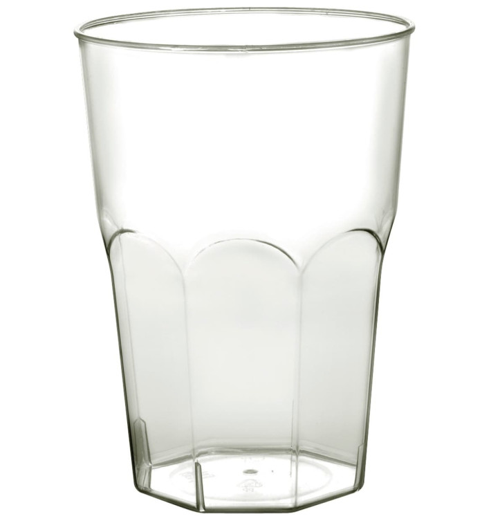 Plastikbecher für Cocktail Transp. PS Ø84mm 350ml (20 Stück) Plastikbecher für Cocktail Transp. PS Ø84mm 350ml (20 Stück)