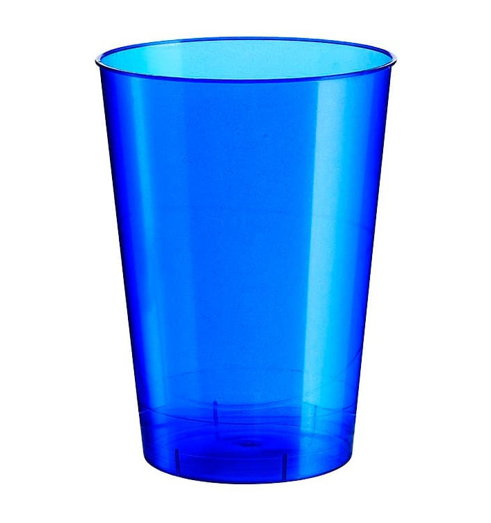 Becher aus Hartplastik Moon Blau Pearl PS 230ml (50 Stück) Becher aus Hartplastik Moon Blau Pearl PS 230ml (50 Stück)