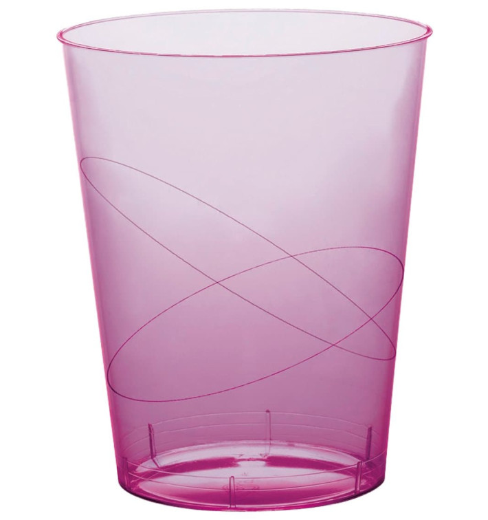Becher aus Hartplastik Moon Flieder Transp. PS 350ml (20 Stück) Becher aus Hartplastik Moon Flieder Transp. PS 350ml (20 Stück)