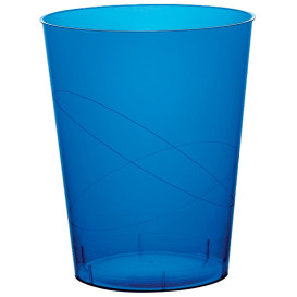 Becher aus Hartplastik Moon Blau Transp. PS 350ml (200 Stück)