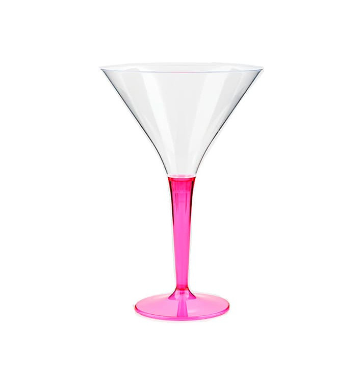 Cocktailglas Plastik mit Fuß himbeere 100ml (48 Stück) Cocktailglas Plastik mit Fuß himbeere 100ml (48 Stück)