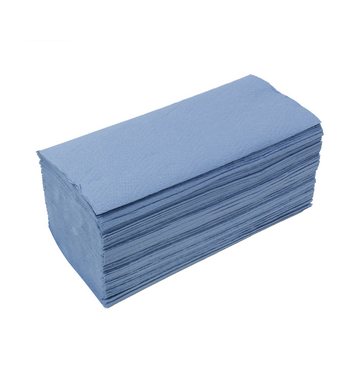 Toalla de papel Secamanos azul Toalla de papel Secamanos azul