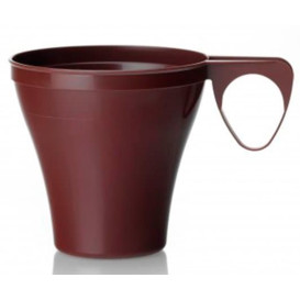 Plastiktasse Braun PS 80ml (40 Stück)