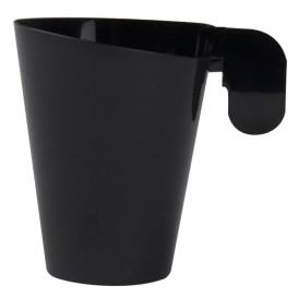 Plastiktasse Design Schwarz 72ml (240 Stück)