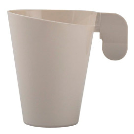 Plastiktasse Design Creme 72ml (240 Stück)