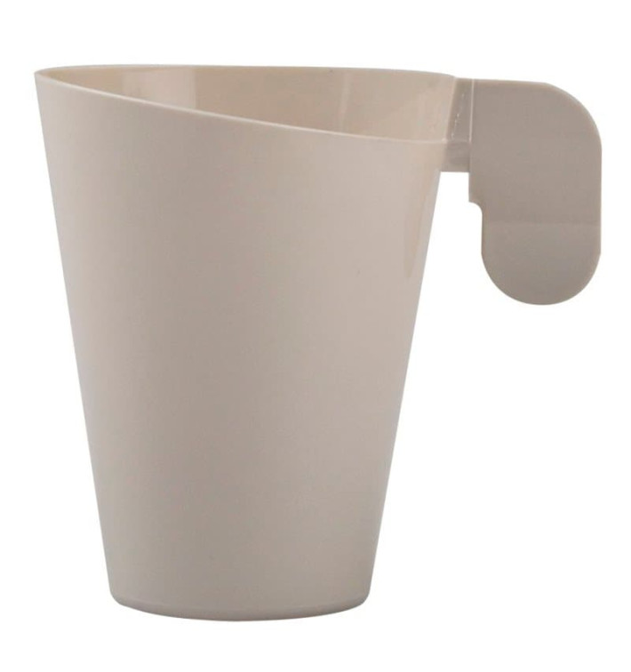Plastiktasse Design Creme155ml (12 Stück) Plastiktasse Design Creme155ml (12 Stück)
