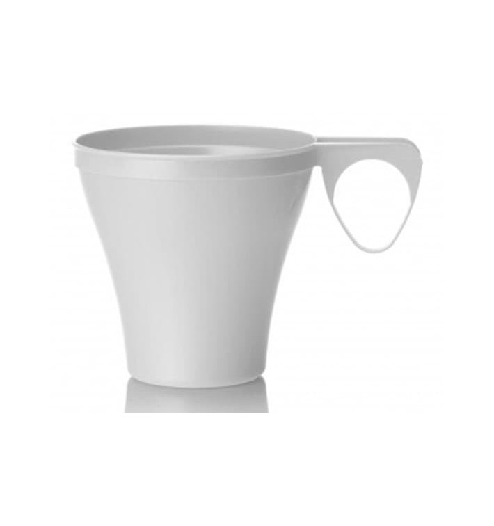 Plastiktasse Weiß PS 80ml (1.200 Stück) Plastiktasse Weiß PS 80ml (1.200 Stück)