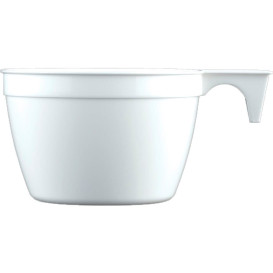 Plastiktasse Cup Weiß PP 90ml (900 Stück)