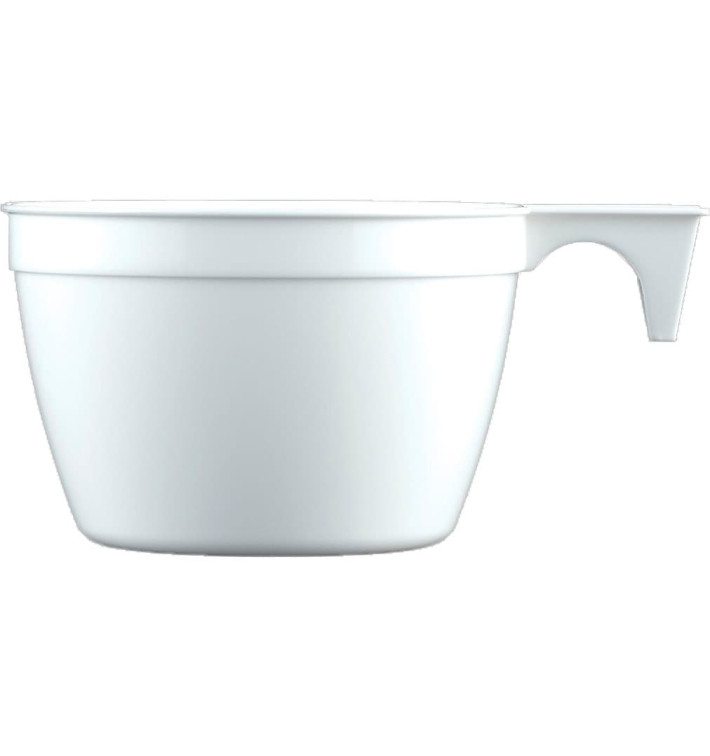 Plastiktasse Cup Weiß PP 90ml (50 Stück)