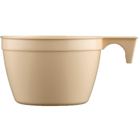 Plastiktasse Cup Beige PP 90ml (900 Stück)