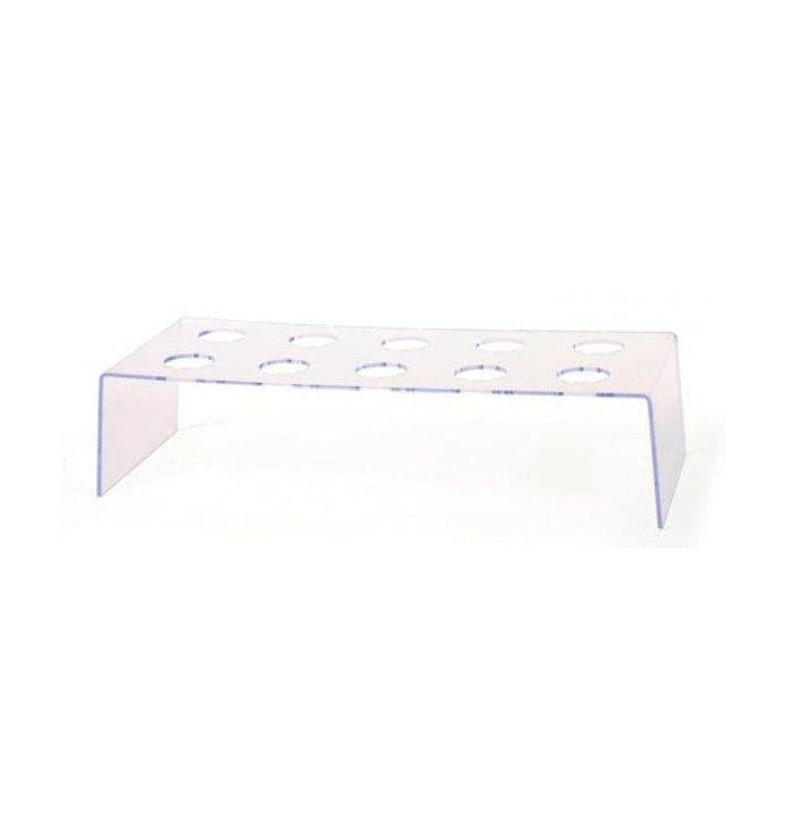 Ständer Transparent für 10 Sektflöten (1 Stück) Ständer Transparent für 10 Sektflöten (1 Stück)