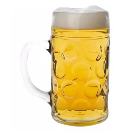 Maßkrug für Bier Transp. Ø105mm 1000ml (1 Stück)