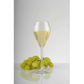Sektflöte Plastik für Wein PC Transp. Pearl 240ml (1 Stück)