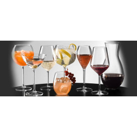Sektflöte Plastik für Wein PC Transp. Pearl 240ml (1 Stück)