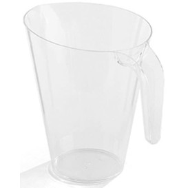 Plastikkrug 1.500ml Transparent Mehrweg (1 Stück)