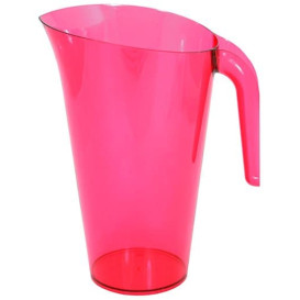 Plastikkrug 1.500ml Mehrweg himbeer (1 Stück)