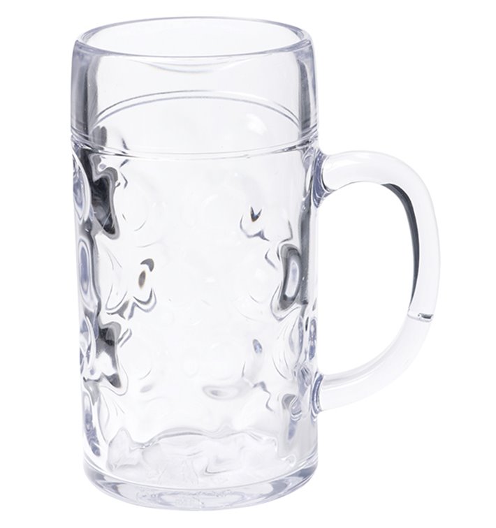 Maßkrug für Bier Transp. Ø105mm 1000ml (1 Stück) Maßkrug für Bier Transp. Ø105mm 1000ml (1 Stück)