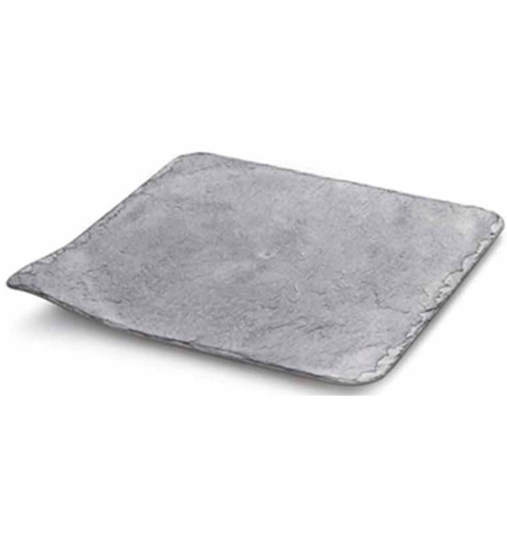 Servierplatte Schieferoptik 20x20cm (100 Stück) Servierplatte Schieferoptik 20x20cm (100 Stück)