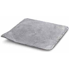 Servierplatte Schieferoptik 24x24cm (80 Stück)