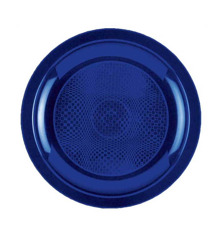 Plastikteller Flach Blau Round PP Ø185mm (50 Stück) Plastikteller Flach Blau Round PP Ø185mm (50 Stück)