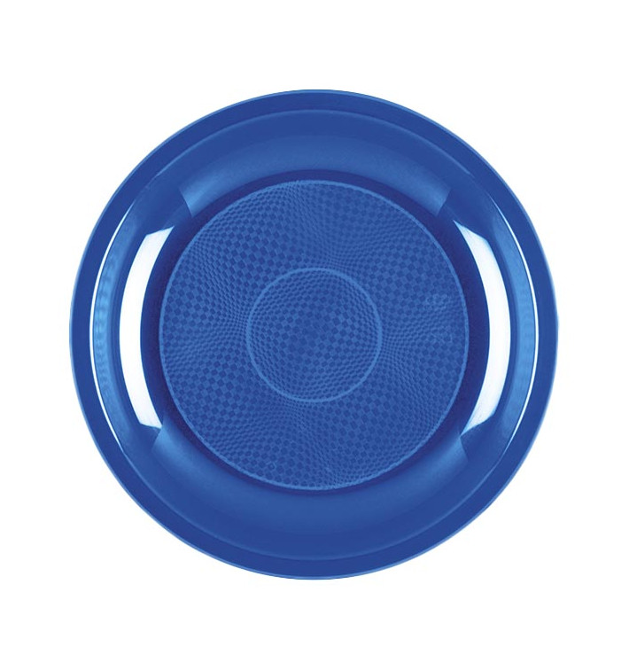 Plastikteller Blau Mittelmeer Round PP Ø185mm (600 Stück) Plastikteller Blau Mittelmeer Round PP Ø185mm (600 Stück)