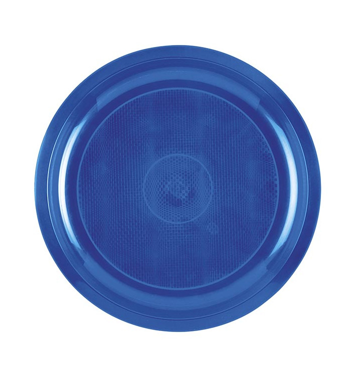 Plastikteller Blau Mittelmer Round PP Ø290mm (25 Stück) Plastikteller Blau Mittelmer Round PP Ø290mm (25 Stück)
