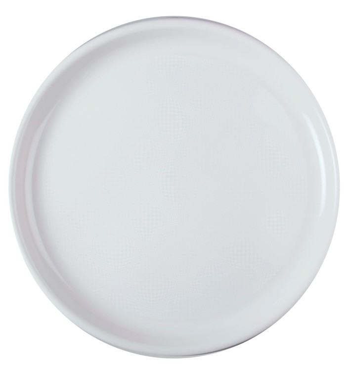 Plastikteller Rund für Pizza Weiß Round PP Ø350mm (72 Stück) Plastikteller Rund für Pizza Weiß Round PP Ø350mm (72 Stück)